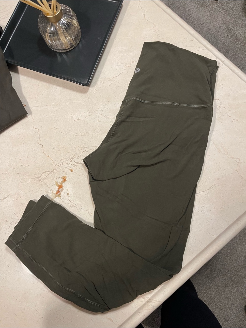 lululemon athletica Olive Green Leggings